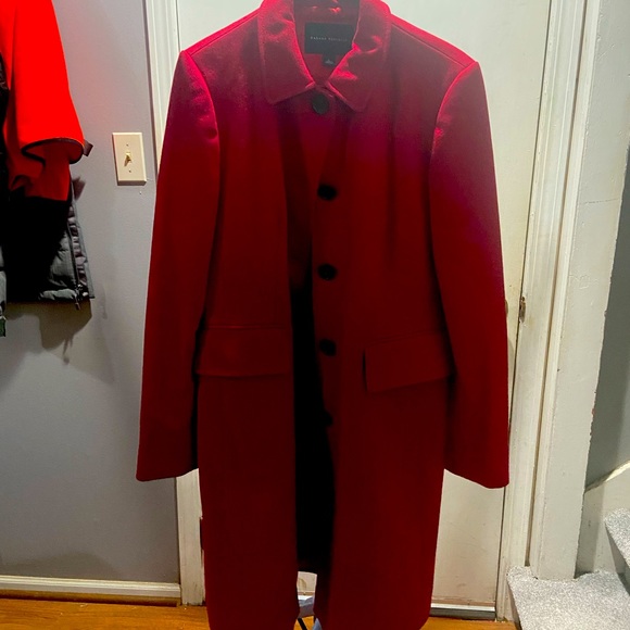 Banana Republic woman’s red coat - Picture 1 of 4